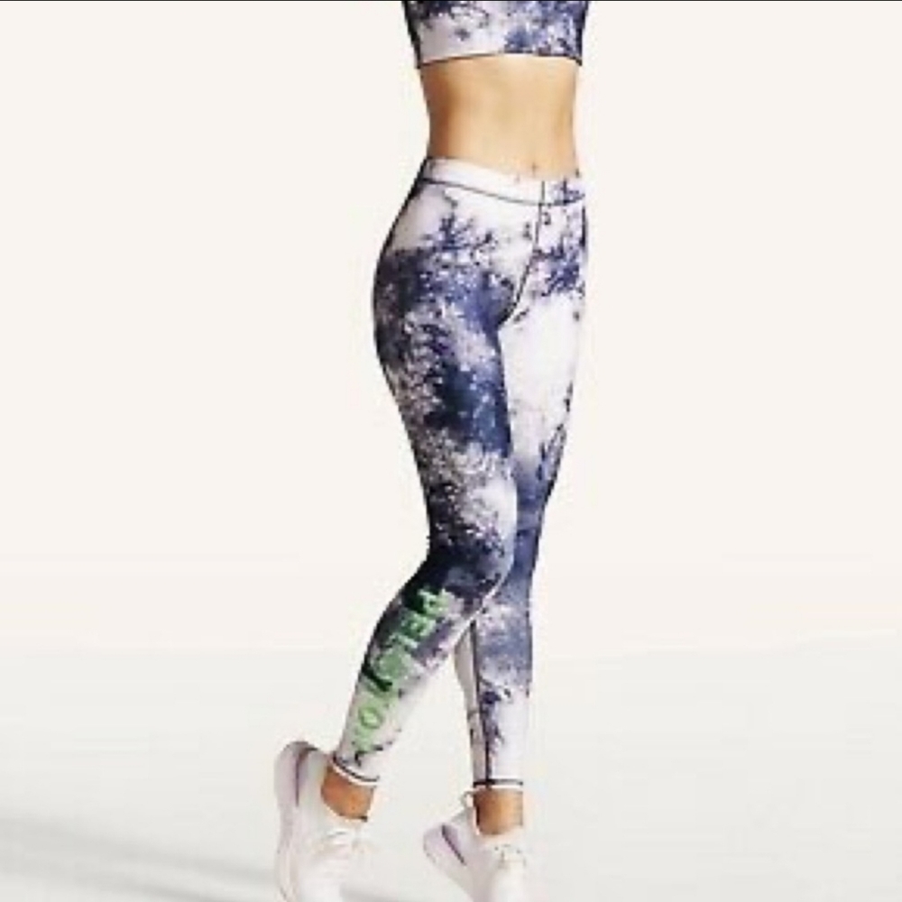 Peloton x Terez tie dye leggings